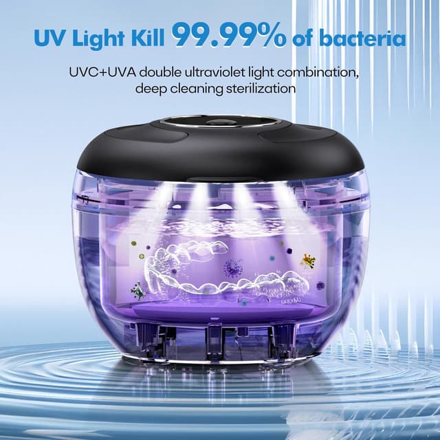 Detalle de Upgraded Ultrasonic Retainer Cleaner 200ML