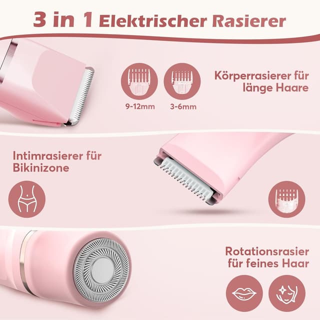 Detalle 2 de Kotopa Intimrasierer 7000 U/min 3 in 1