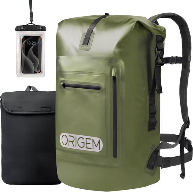 Detalle de Origem Waterproof Backpack 85L dry bag