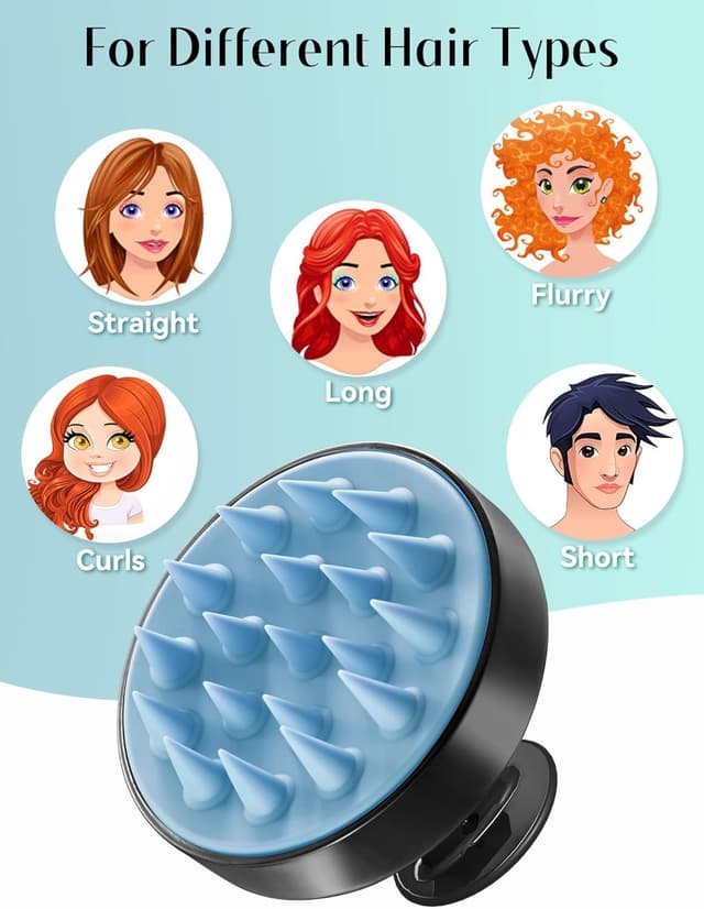 Thumbnail 5 de HEETA Kopfhaut-Massagebürste für Tiefenreinigung