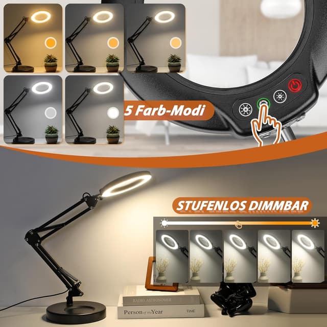 Detalle de Veemagni 10X Lupe 4,3 Zoll 🔎