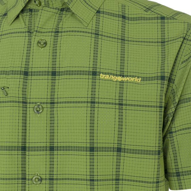Detalle 2 de Trangoworld Cassiar camisa hombre 86% poliéster