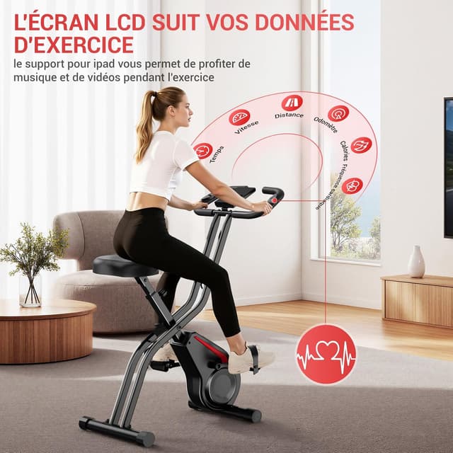 Detalle 1 de CURSOR vélo d'appartement 16 niveaux