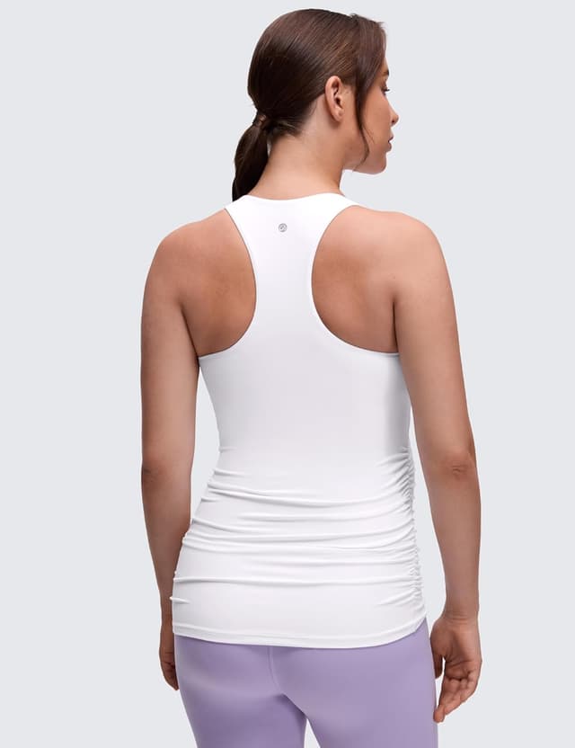 Detalle 2 de CRZ YOGA Butterluxe da Donna Racerback per maternità con reggiseno integrato e imbottiture rimovibili