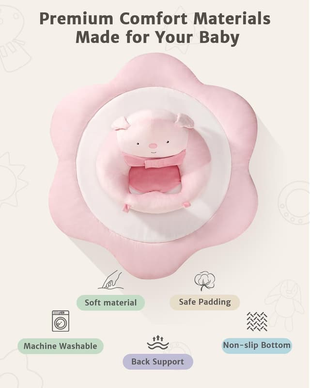 Detalle 2 de Suihuooo 3-in-1 baby play mat with 5 toys