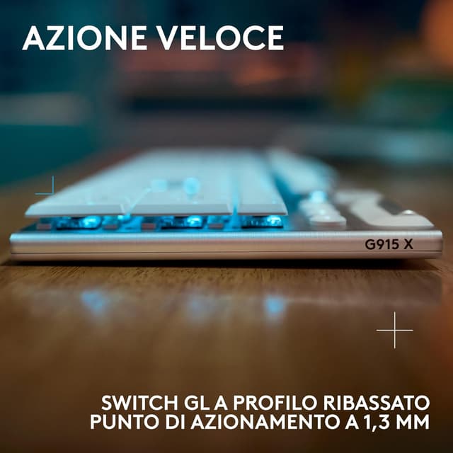 Thumbnail 2 de Logitech G G915 X LIGHTSPEED tastiera gaming 36h