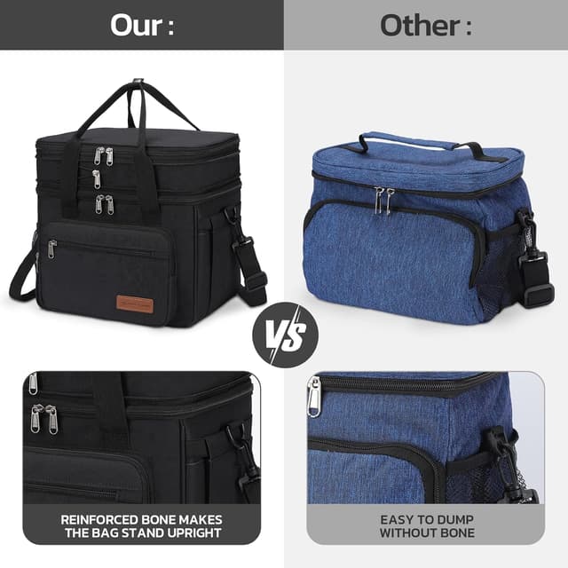 Thumbnail 6 de Maelstrom 23L Expandable Leakproof Insulated Lunch Bag (Double Compartment)