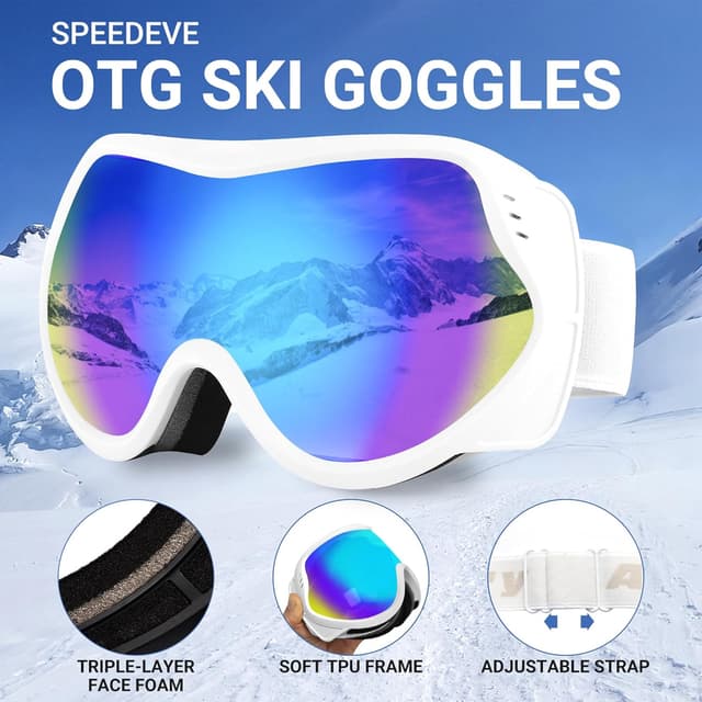 Thumbnail 3 de SPEEDEVE Occhiali da Sci OTG Protezione UV