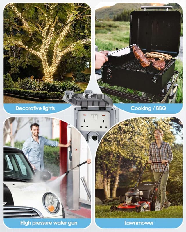 Thumbnail 6 de Zenmos Double Outdoor Socket 3m 13A