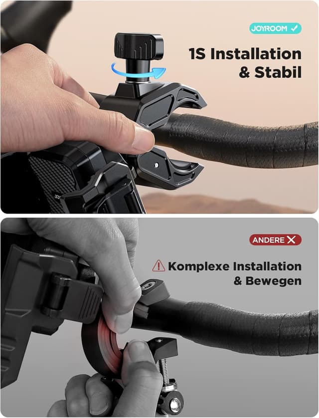 Thumbnail 4 de JOYROOM 2026 Handyhalterung Fahrrad 4,7–7