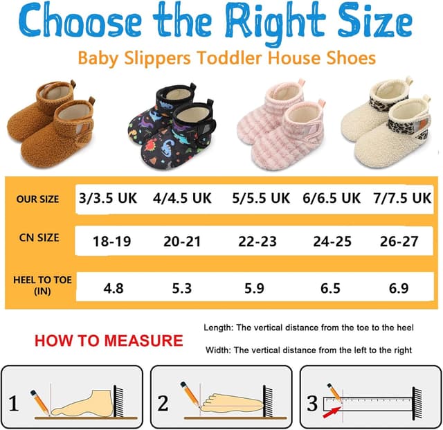 Thumbnail 1 de JOINFREE Baby House Shoes Non-Slip 1️⃣👶