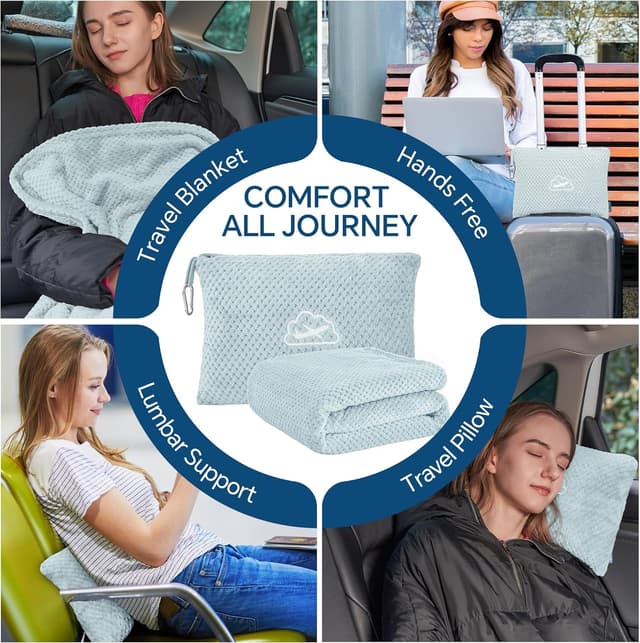 Detalle de BEDELITE Travel Blanket 65 x 40 inches