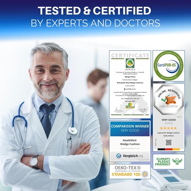 Thumbnail 6 de Healthfix Coussin en coin 1 pièce