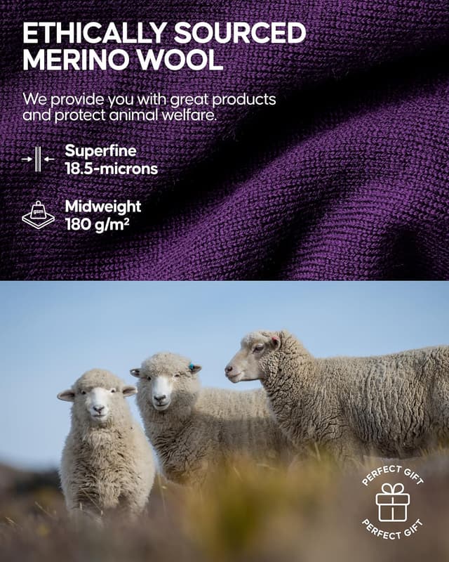 Detalle de Danish Endurance Merino thermal top 180g