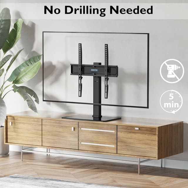 Thumbnail 6 de BONTEC supporto da tavolo per TV 24–60" regolabile in altezza e girevole (max VESA 400x400, 45 kg)