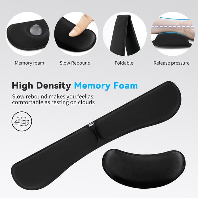 Thumbnail 5 de ZIBLY Wrist Rest Keyboard and Mouse Set