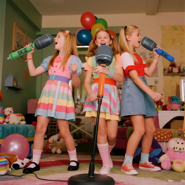 Thumbnail 6 de 16-Piece Inflatable Guitars Microphones Set