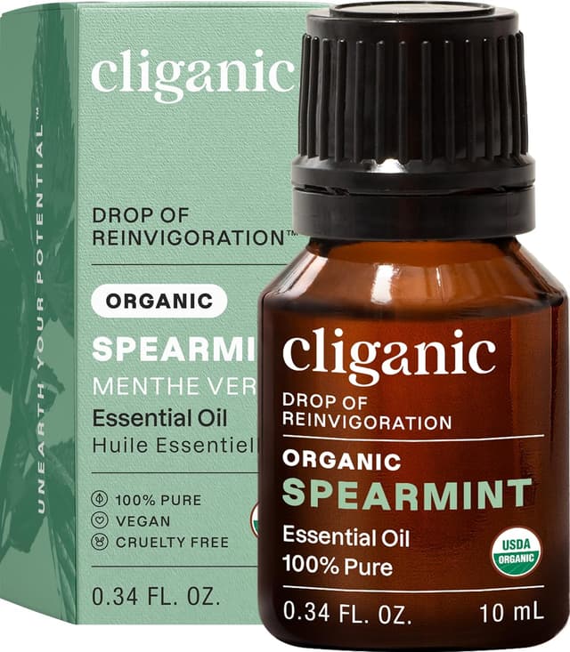 Imagen de Cliganic Spearmint Essential Oil 10 ml en OfertitasTOP