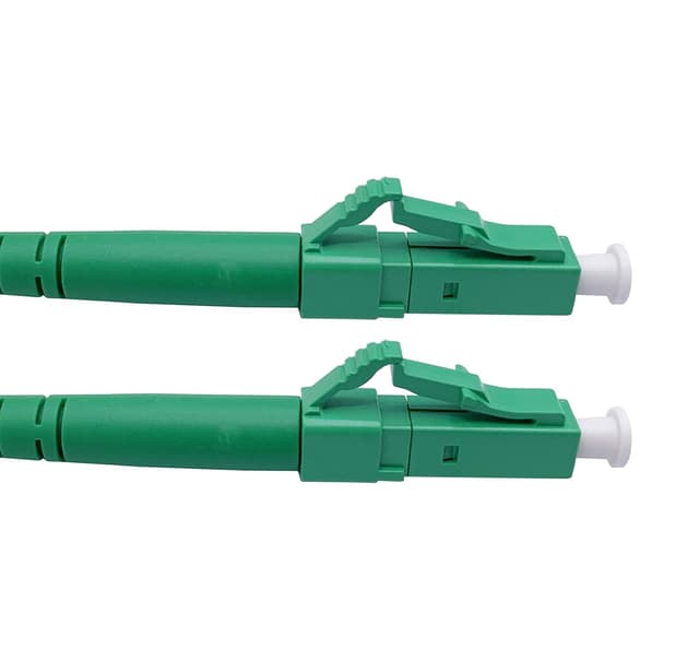 Detalle 2 de Elfcam 20 m LWL-Glasfaserkabel LC/APC auf LC/APC, Simplex 9/125 µm (OS2), LSZH gelb – kompatibel mit Telekom