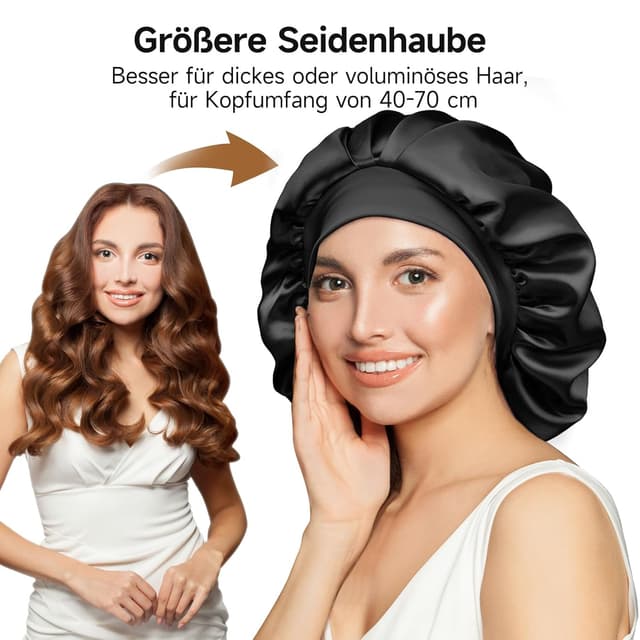 Thumbnail 2 de Umisleep Seiden Schlafhaube 22 Momme