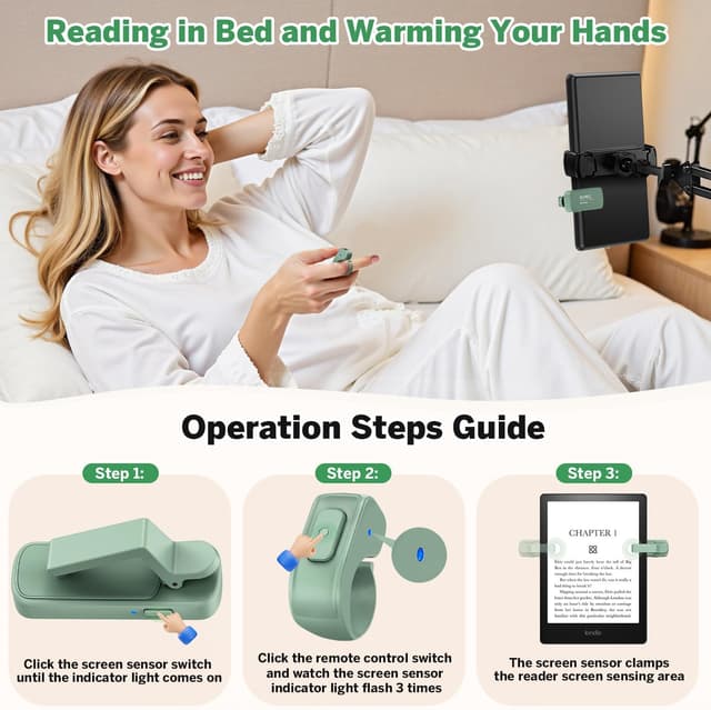 Detalle de Page Turner Ring for Kindle Bluetooth Remote 1