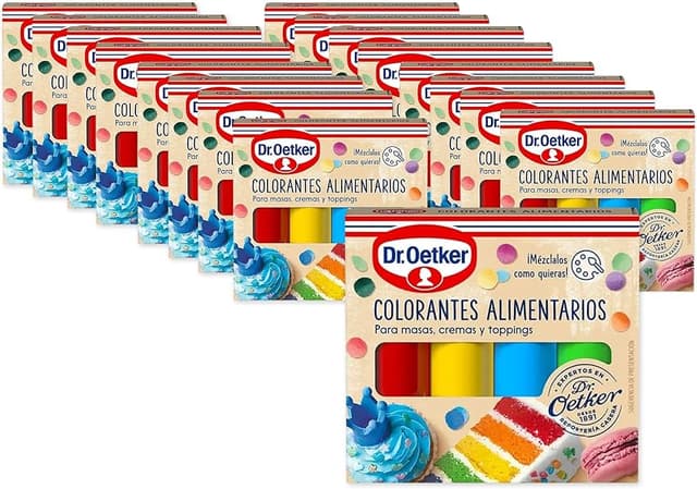 Imagen de DR. OETKER Colorantes Alimentarios 17 unidades 🌈 en OfertitasTOP