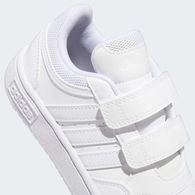 Thumbnail 6 de adidas Hoops Lifestyle: zapatillas unisex de niños con cierre de velcro y amortiguación
