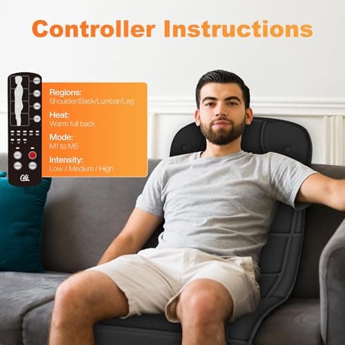 Thumbnail 5 de CILI Full Body Massage Mat with Heat and Vibration ⚙