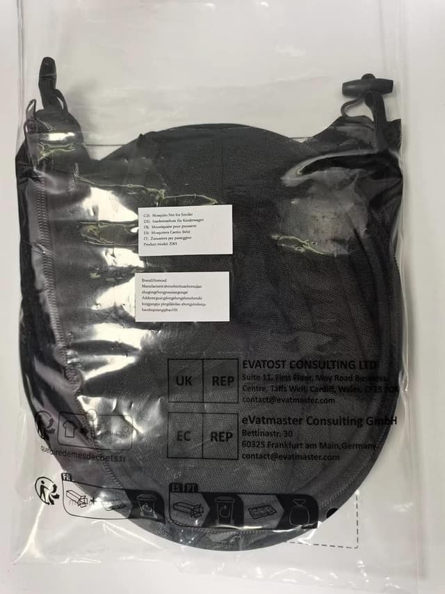 Thumbnail 6 de Homord Moskitonetz Kinderwagen mit Stützstangen