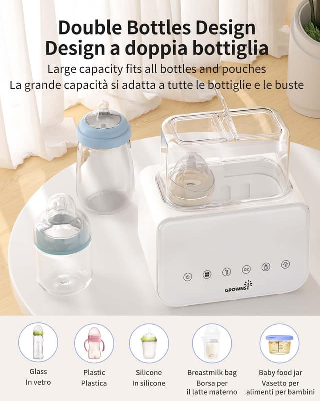 Thumbnail 5 de GROWNSY Scaldabiberon 10 in 1 con Display LCD