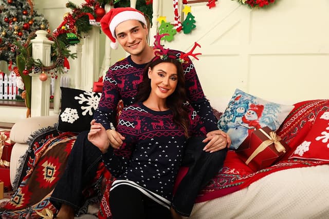 Thumbnail 1 de Litherday Weihnachtspullover Rentier 1 Stück 🎄