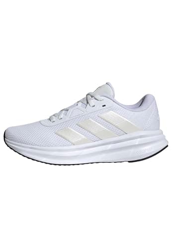 Detalle de adidas Galaxy 7 para mujer (Cloud White/Zero Metalic/Core Black) – Zapatillas de running con mediasuela Cloudfoam