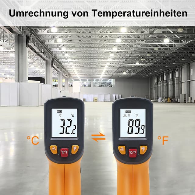 Thumbnail 3 de KETOTEK Infrarot Thermometer 400°C