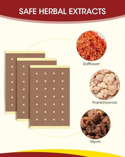 Detalle de MQXUNMI parches de tigre 60 parches de calor