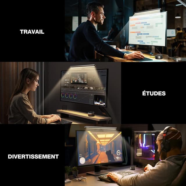 Detalle 2 de Douxlife Light Bar PC LED 42 cm