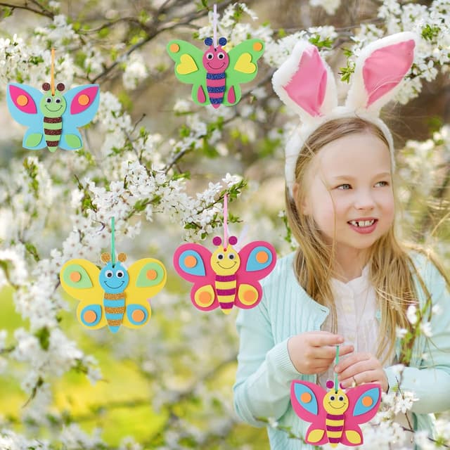 Thumbnail 5 de FYOJAIC Schmetterlinge Bastelset 12-teilig