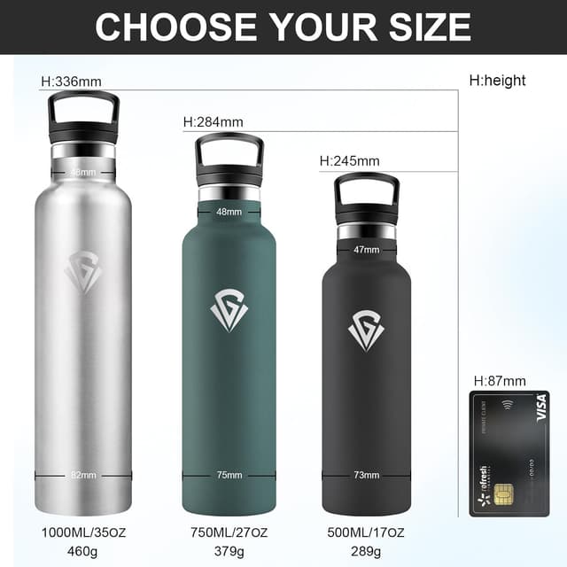 Detalle 1 de JAPORIA borraccia termica 500 ml