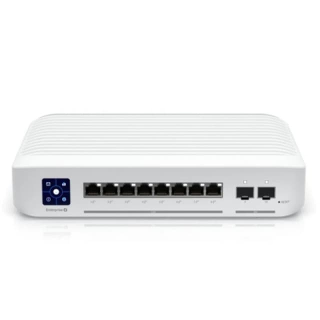 Detalle de Ubiquiti Enterprise 8 PoE Switch 120 W 📡