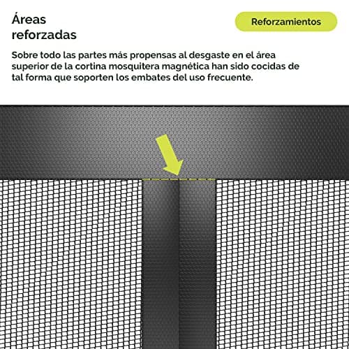 Thumbnail 6 de Nematek Moustiquaire porte fenêtre 120x220 cm 🪟