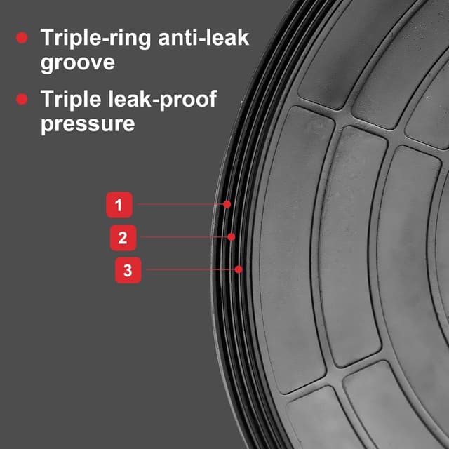 Thumbnail 3 de DEWINNER 8" Vacuum Suction Cup 660 lbs