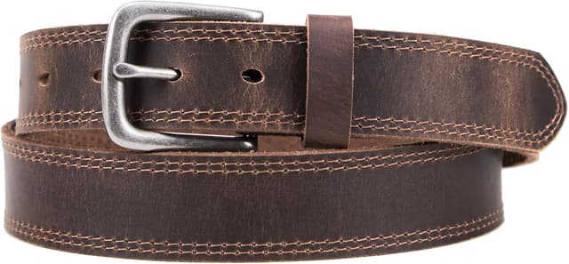 Detalle 2 de Mens genuine leather jeans belt 1.4 inch