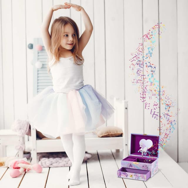 Detalle 1 de CRAZE Einhorn Schmuckkästchen für Kinder