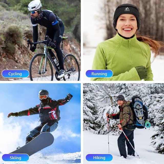 Thumbnail 6 de Flintronic Berretto Sottocasco Invernale per Ciclismo