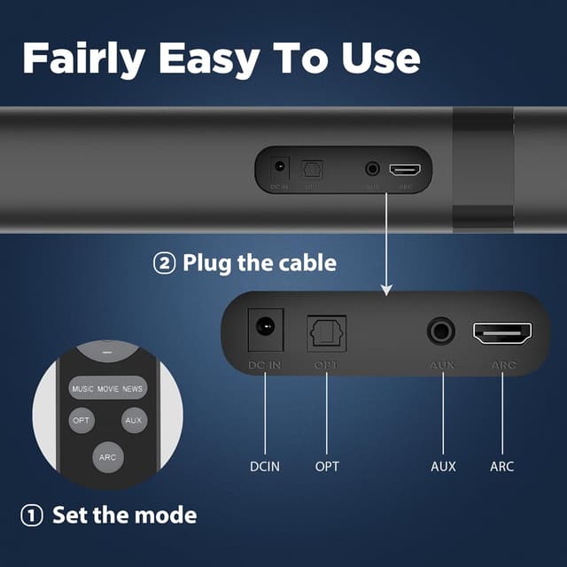 Thumbnail 6 de GarageRock Sound Bar detachable 2-in-1 soundbar