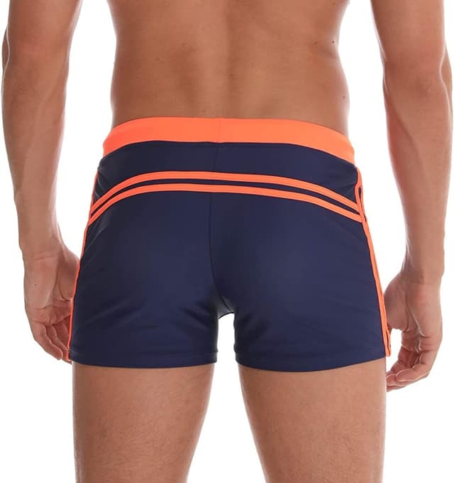 Detalle de Arcweg men’s swimming trunks shorts (sport boxer style) drawstring swimwear