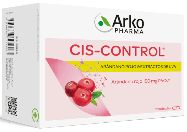 Imagen de Arkopharma Cis-Control Cranberola 120 cápsulas en OfertitasTOP