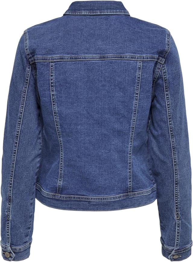 Detalle de ONLY Female Jeansjacke ONLWONDER – Denimjacke mit langen Ärmeln und Stretch-Anteil
