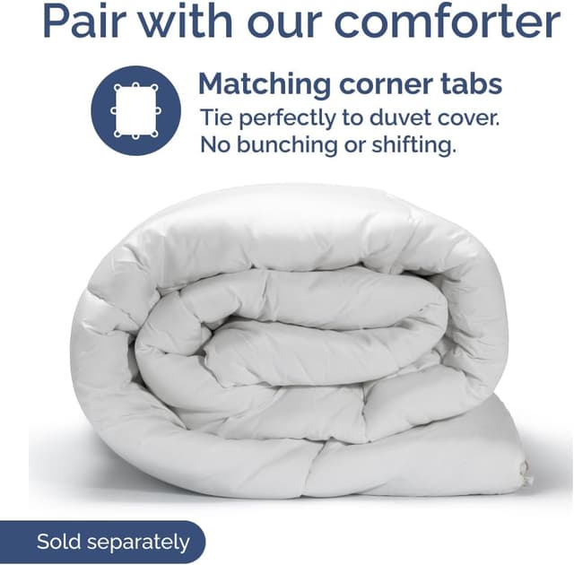 Thumbnail 6 de Duvet Cover King Size 104 x 90 breathable bedding set