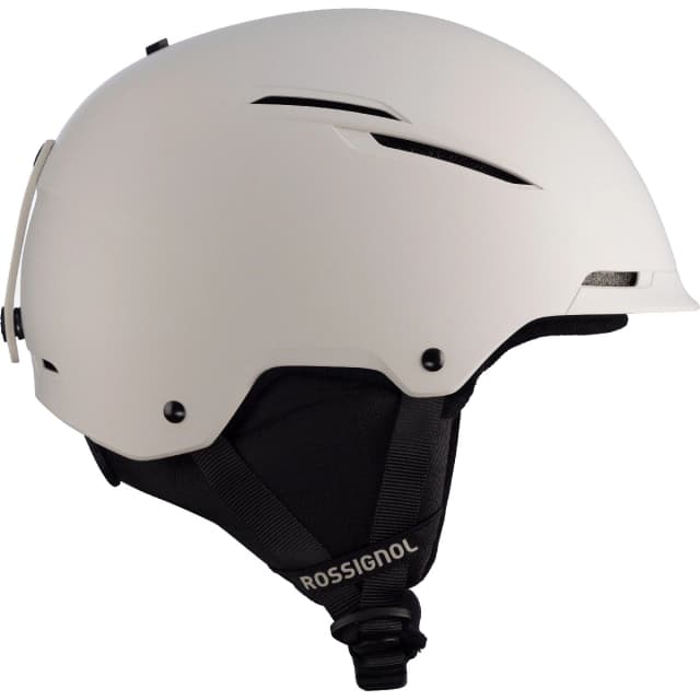 Detalle de Casco de esquí Rossignol Templar impacts grey con ajuste R-Fit y ventilación ajustable