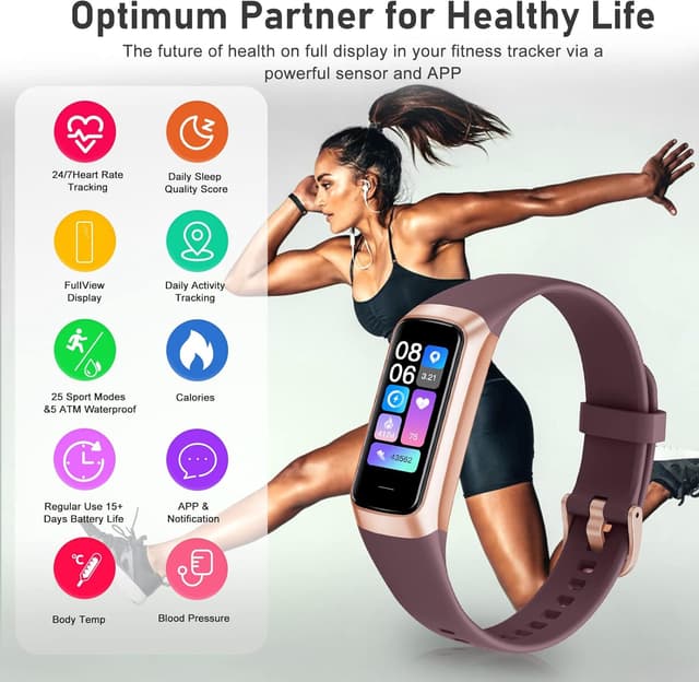 Thumbnail 1 de Spurkey Fitness Tracker 1.1in AMOLED